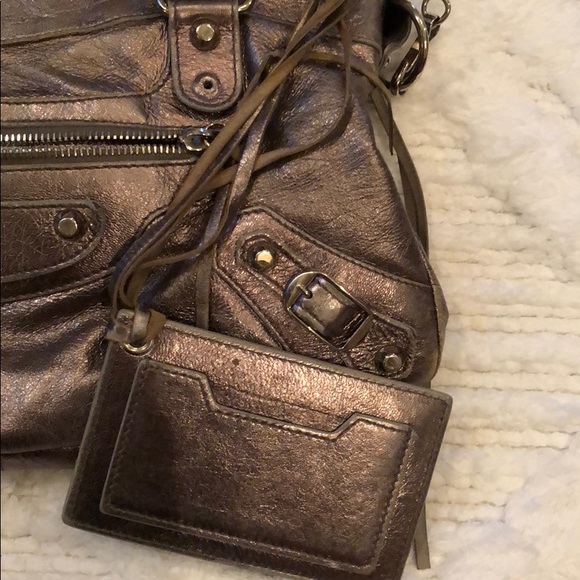 Pewter Balenciaga First City Bag (RARE) - Picture 6 of 8